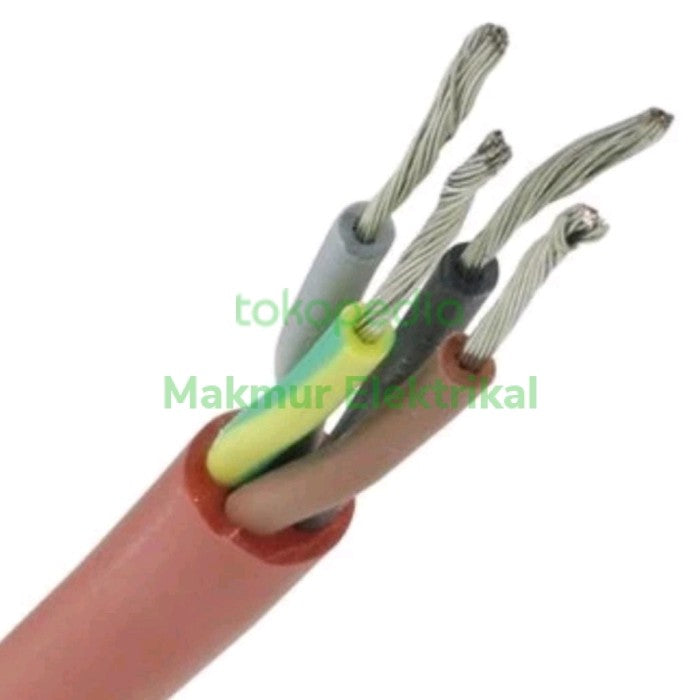 Kabel Tahan Panas SIHF 4x2.5mm SILTEK