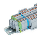 Terminal Blok Blox Push-in FJ7-2.5/D 2.5mm Yellow Green