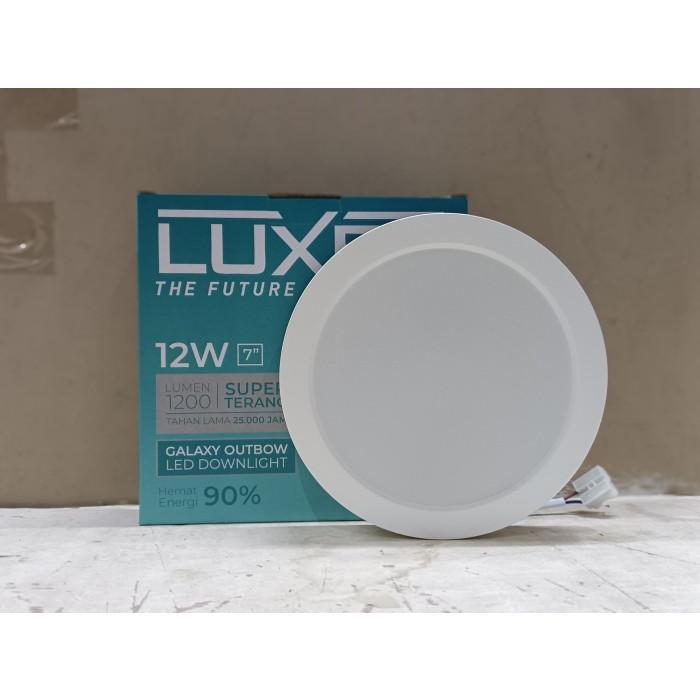 Lampu Luxen Downlight LED Galaxy IB Bulat 12W 6500K DL12GALAXYRDCDL6 6"