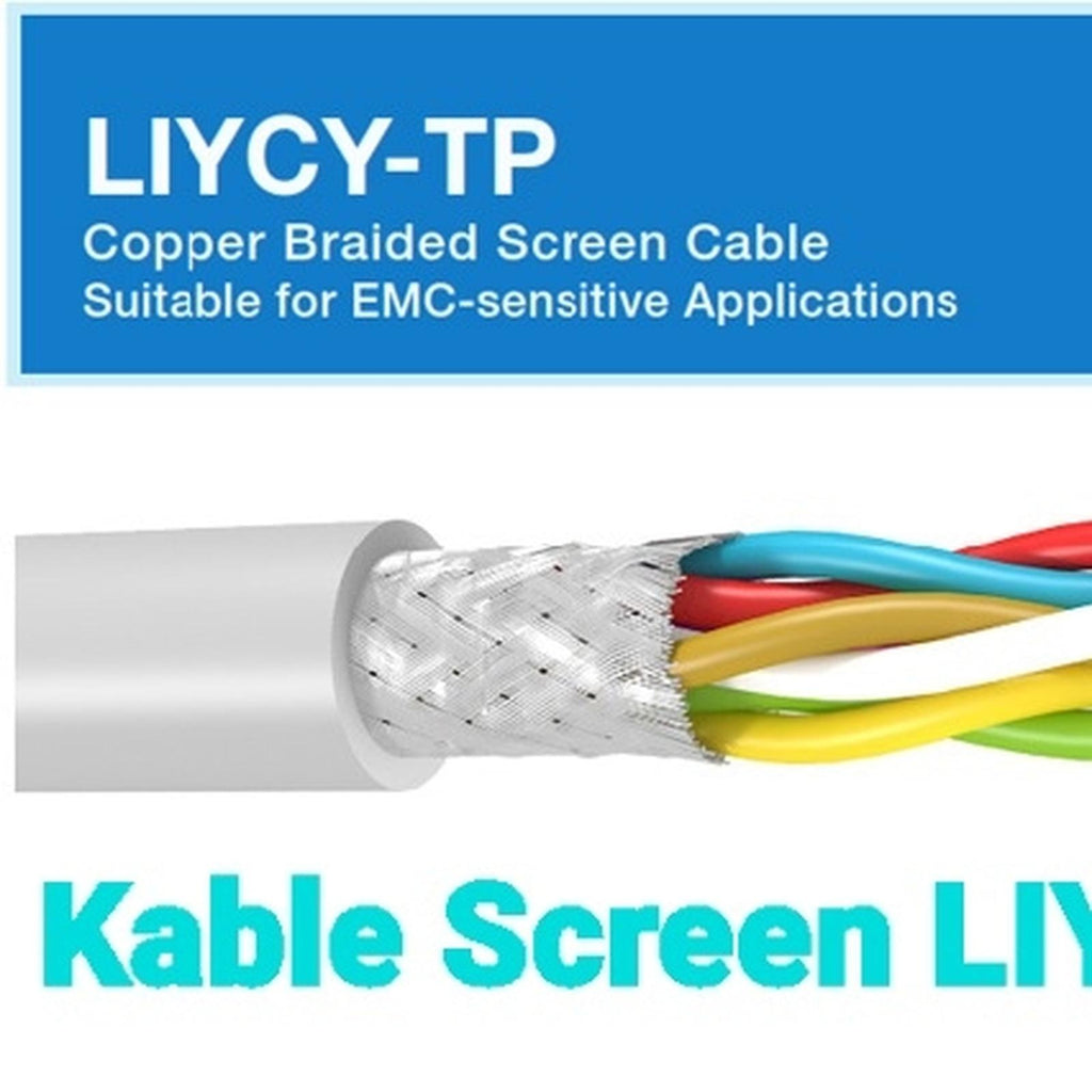 Cable Lyflex Kabel Control Liycy Tp 2 x 2 x 0.75 mm2 Grey