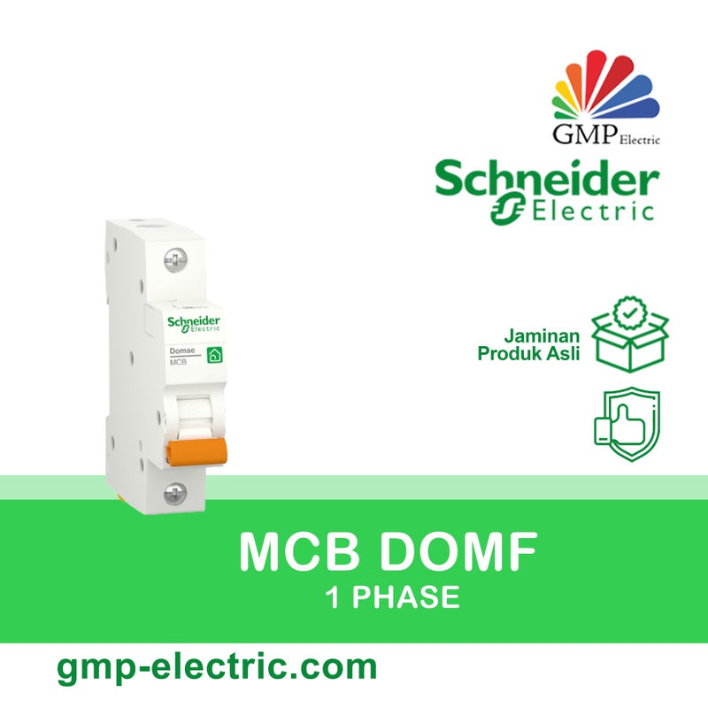 MCB Schneider Domae 1P 16A White DOMF01116