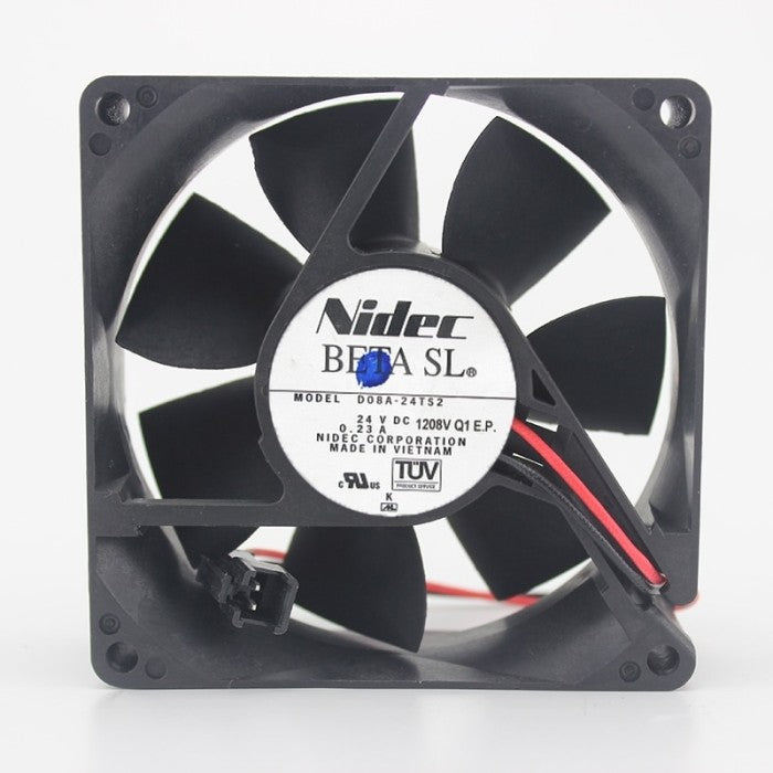 Cooling Fan Nidec 80x80 mm 24VDC Persegi