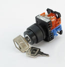 Key Selector Fuji Stay Put 2 Posisi 22 mm 1NO+1NC AR22 JR-2A11A