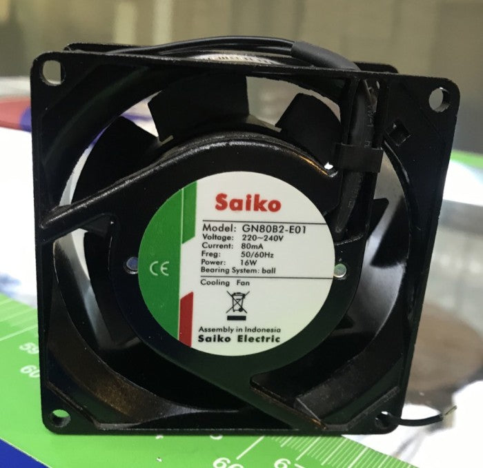 Cooling Fan Saiko GN80B2-E01/220V 80x80x38 mm 220VAC Persegi