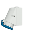 Mennekes 1421 Wall Mounted 3x32A Red/White IP44 230V (K)