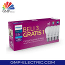 [PACK] Lampu LED Philips E-27 G3 6-55W White [3+1]