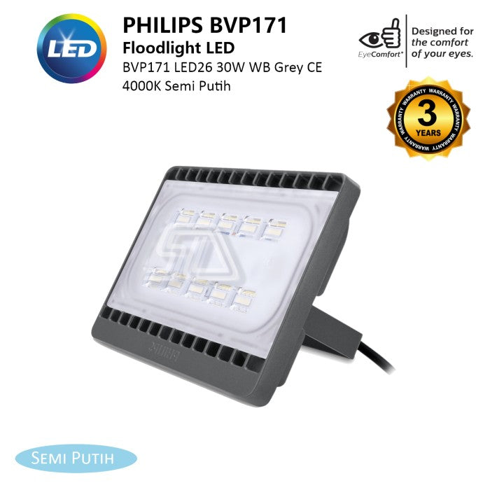 Lampu Sorot Philips BVP171 30W CDL GREY
