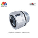 Connector Fort Flexible to Box 1 1/2 Zinc