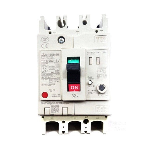 Earth Leakage Circuit Breaker (ELCB) Mitsubishi NV63SV 3P 40A 30mA