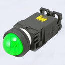Pilot Lamp Fuji Dome DR 22 DOL S3G Trafo, LED 380VAC 22 mm Green