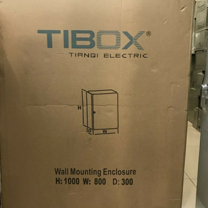 Panel Box Steel TIBOX T-10080/30 W800xH1000xD30mm RAL7032