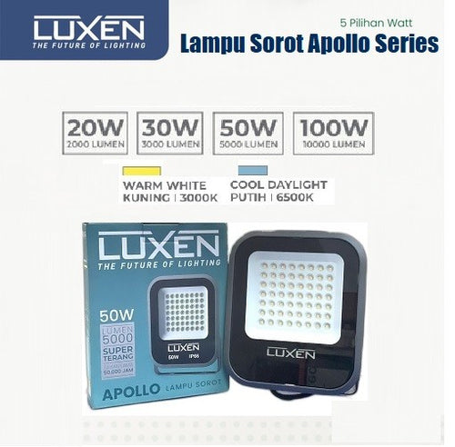 Floodlight Apollo Luxen FL300APOLLO CDL 300W 6500K