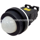 Pilot Lamp Fuji Dome DR 30 DOL S3W Trafo, LED 380VAC 30 mm White