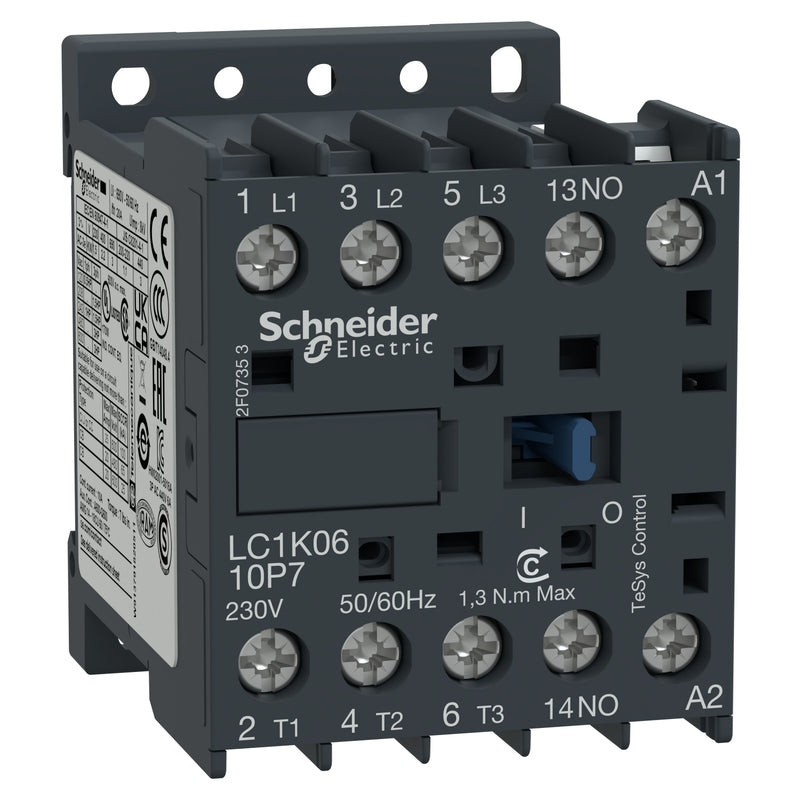 Kontaktor Schneider LC1K1210B7 5,5KW 24VAC 1NO