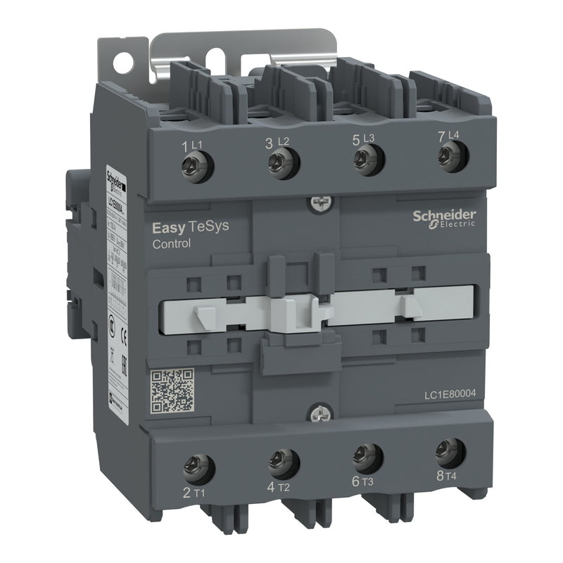 Kontaktor Schneider LC1E80004M7 4P 100A 4NO Coil 220V