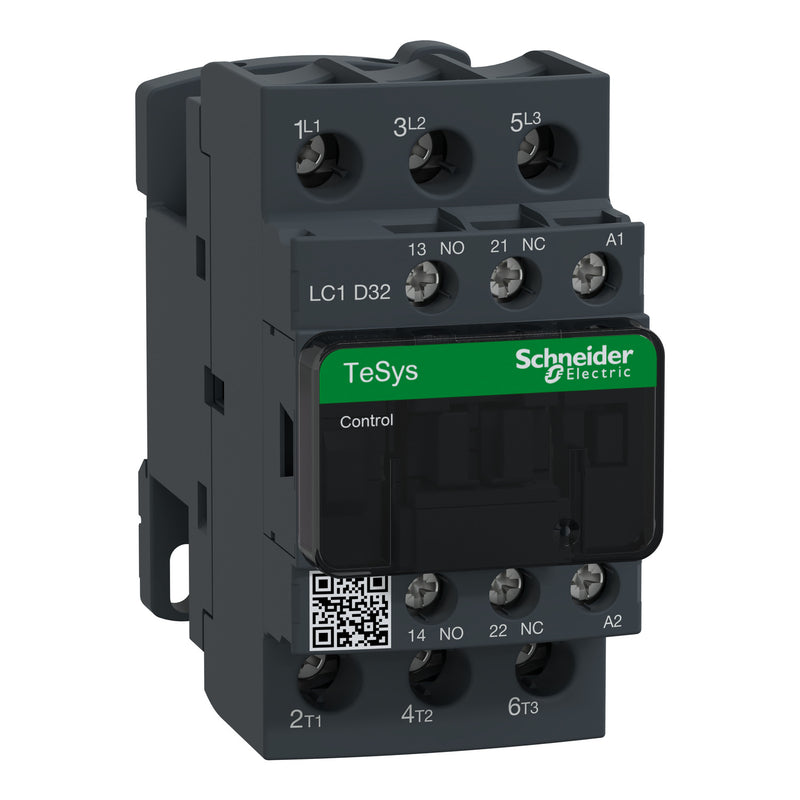 Kontaktor Schneider LC1D32 15KW Auxilary 1NO+1NC LC1D32M7 / LC1D32Q7 / LC1D32BD / LC1D32F7 / LC1D32B7 / LC1D32BNE / LC1D32E7 / LC1D32P7 / LC1D32D7 / LC1D32FD / LC1D32N7 / LC1D32BL