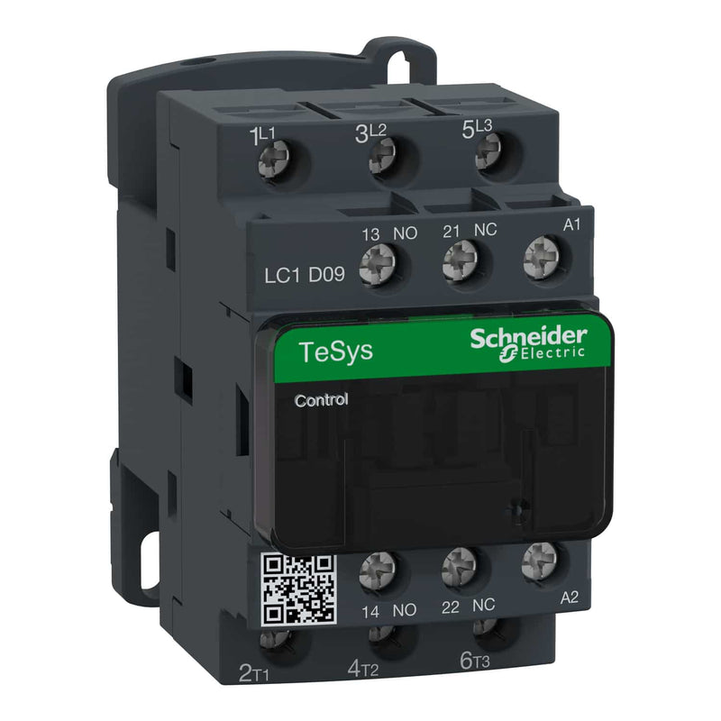 Kontaktor Schneider LC1D09 4KW Auxilary 1NO+1NC LC1D09B7 / LC1D09BD / LC1D09BL / LC1D09BNE /  LC1D09D7 /  LC1D09E7 / LC1D09ED / LC1D09F7 / LC1D09FD / LC1D09M7 / LC1D09P7 / LC1D09Q7