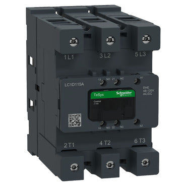 Kontaktor Schneider LC1D115A 55KW Auxilary 1NO+1NC LC1D115ABNE / LC1D115ALSE / LC1D115AKUE / LC1D115AEHE