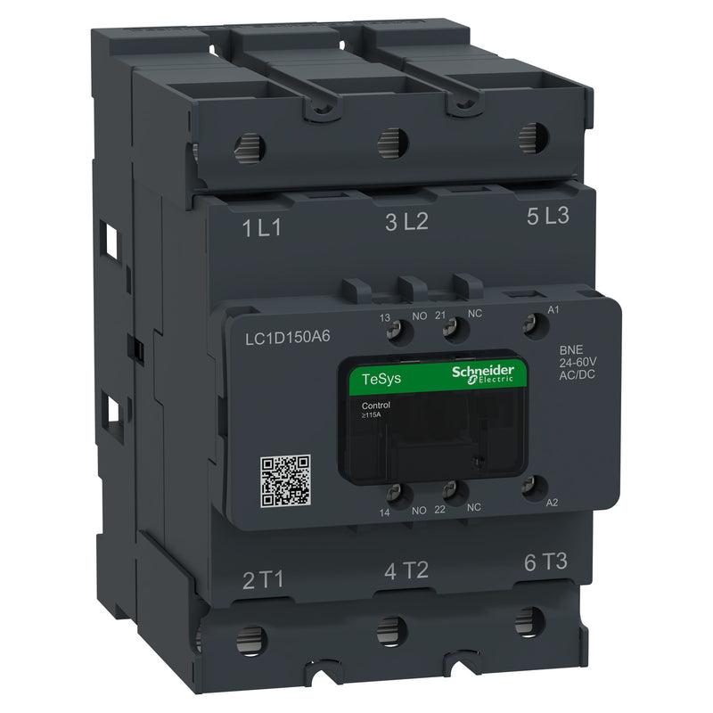 Kontaktor Schneider LC1D115A6 55KW Auxilary 1NO+1NC LC1D115A6LSE / LC1D115A6KUE / LC1D115A6EHE / LC1D115A6BNE