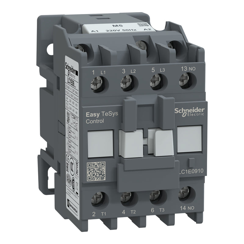 Kontaktor Schneider LC1E0910 4KW 220VAC 1NO LC1E0910M7 / LC1E0910M5 / LC1E0910F5 / LC1E0910E7 / LC1E0910Q7 / LC1E0910F5 / LC1E0910Q5 / LC1E0910M6 / LC1E0910B7