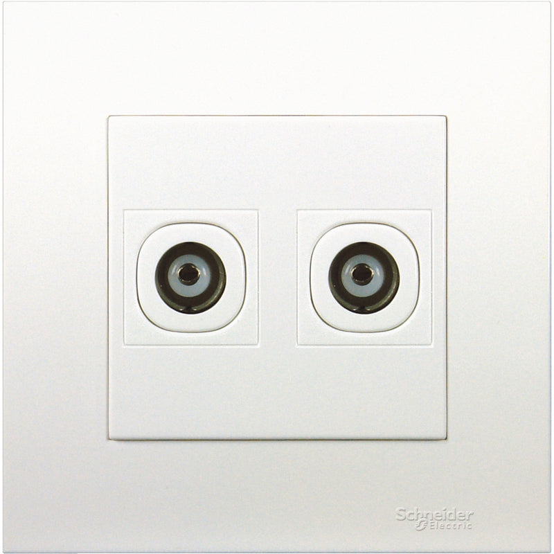 Outlet TV 2G Schneider Vivace KB32TV White