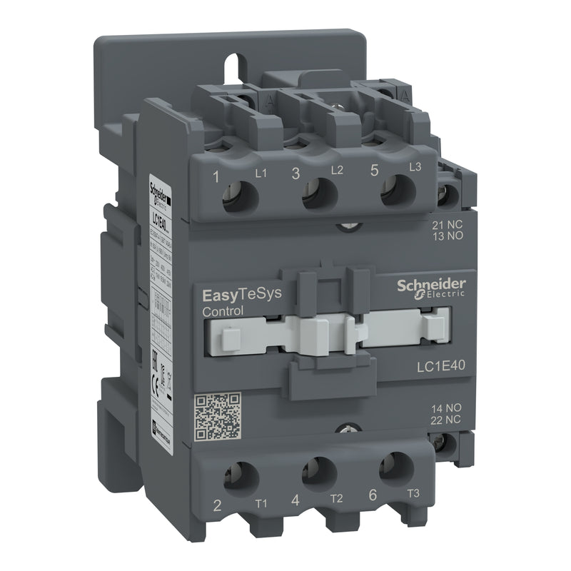 Kontaktor Schneider LC1E40 18,5KW 220VAC 1NO 1NC LC1E40M7 / LC1E40M5 / LC1E40M6 / LC1E40F5
