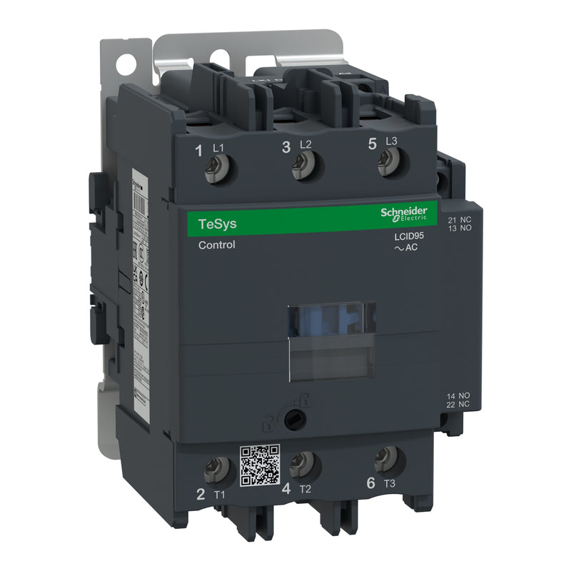 Kontaktor Schneider LC1D95 45KW Auxilary 1NO+1NC LC1D95M7 / LC1D95F7 / LC1D95E7 / LC1D95P7 / LC1D95Q7 / LC1D95BD / LC1D95D7 / LC1D95U7 / LC1D95B7 / LC1D95FD / LC1D95N7 / LC1D95R7 / LC1D95G7