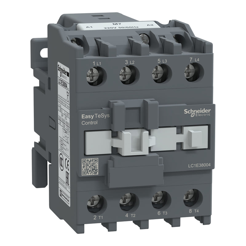 Kontaktor Schneider LC1E38004M7 4P 60A 4NO Coil 220V