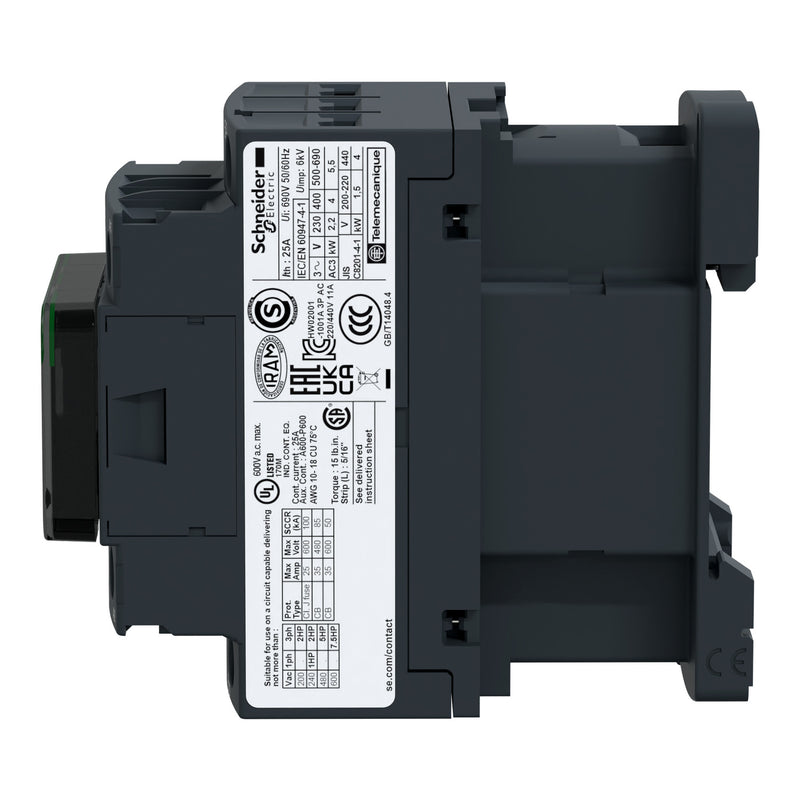 Kontaktor Schneider LC1D18 7,5KW Auxilary 1NO+1NC LC1D18M7 / LC1D18BD / LC1D18B7 / LC1D18BL / LC1D18Q7 / LC1D18F7 / LC1D18E7 / LC1D18P7 / LC1D18BNE / LC1D18D7 / LC1D18FD / LC1D18KUE