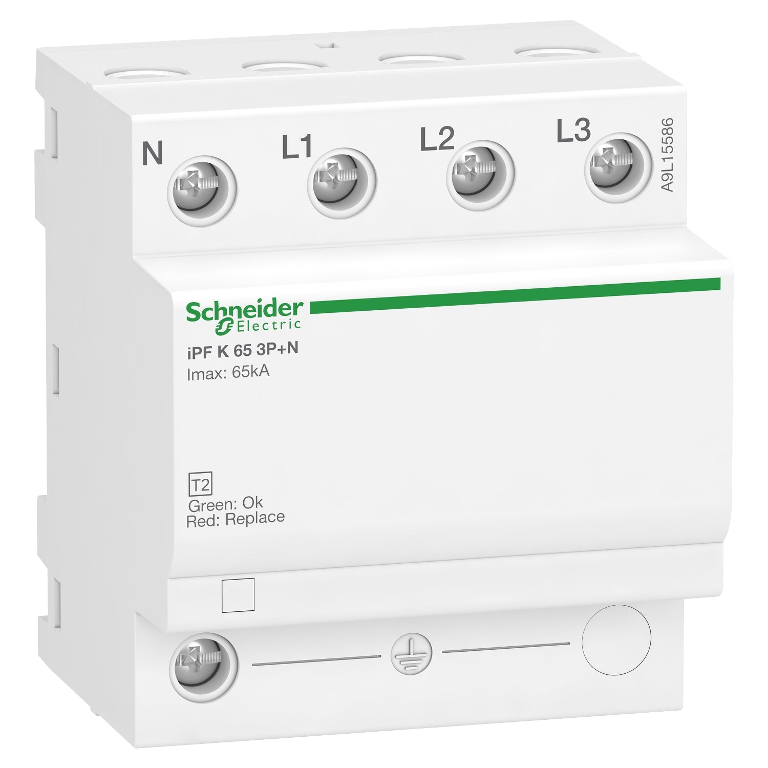 Surge Arrester Tipe2 Schneider PF65 3P+N 65kA A9L15586