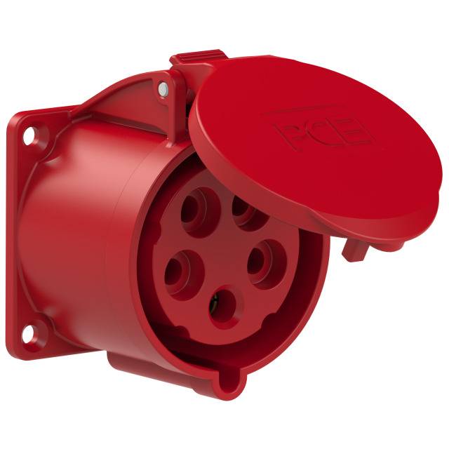 Industrial Panel Mounting CEE-325 5X32A Red/White IP44