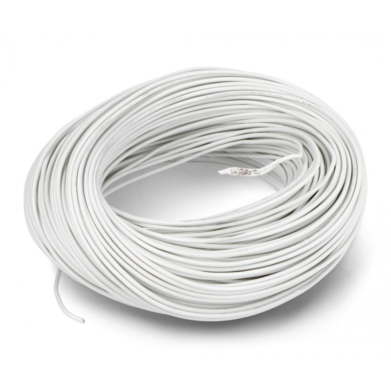 Kabel Silicon 1x0.5mm @100mtr White