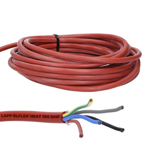 Lapp Kabel Olflex Heat 180 SiHF 5x0.75mm