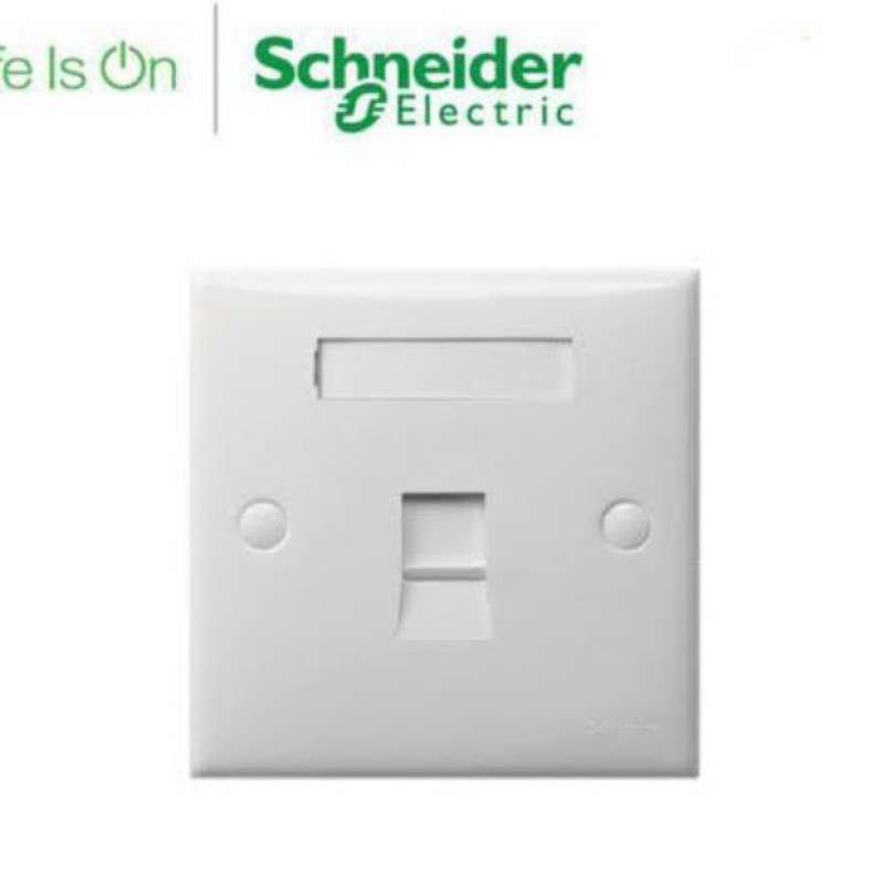 Outlet CAT6 (RJ45) 1G Schneider Classic (Clipsal) DC6KYBRWPS1PSWT_WE