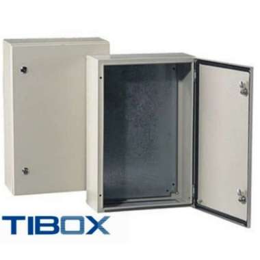 Panel Box Steel TIBOX T-8060/30 W600xH800xD300mm RAL7032