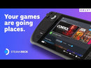 Steam Deck Valve Handheld Gaming 512GB 256GB 64GB PC Portable Gaming
