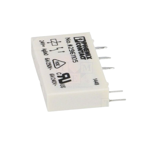 Relay Phoenix 2961105 6A 24Vdc (1 pack @10 pcs)