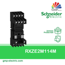 Socket Relay Schneider RXZE2M114M, u/RXM4 &RXM2, 14 kaki, 10A 250VAC