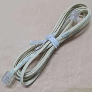 Accessories Telepon KTN Kabel Telpon 3 Mtr Cream w/RJ11