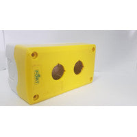 Control Box Fort PVC 2 Lubang 22 mm Yellow-White GOB-2A
