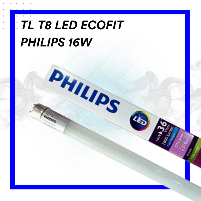 Tl Led Philips Lampu TL LED Philips Ecofit LEDtube T8 16W White+Starter