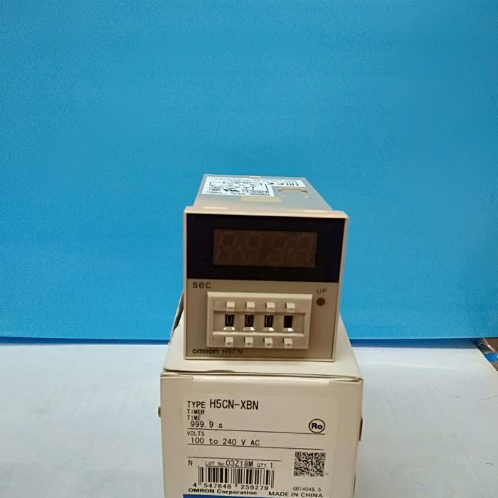 Timer Digital Omron H5CN-XBN H48xW48mm 100-240VAC