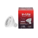 Lampu LED Spotlight In-Lite INMR1603 7W 3000K Warm White
