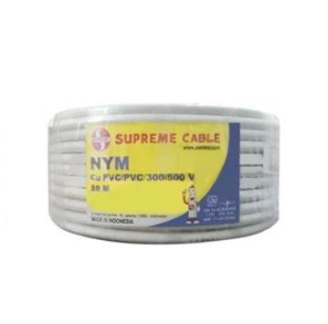 Kabel Power Supreme NYM 2x1,5 mm White 300/500V (Ecer)