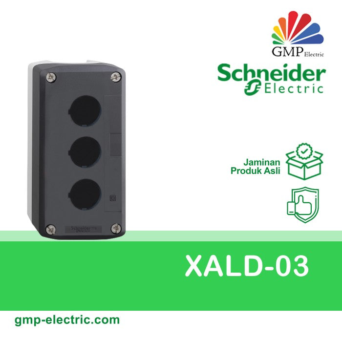 Control Box Schneider XALD03 22 mm3 Lb