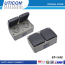 Stop Kontak Uticon ST-1182 Outbow 2 Lubang