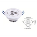 Down Light OSCLED DL-23A 3x1W Yellow