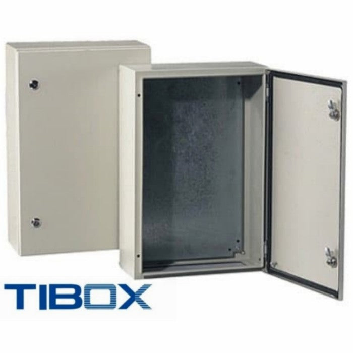 Panel Box Steel TIBOX T-6040/20 W400xH600xD200mm RAL7032