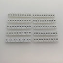 Marking Terminal Blok BLOX ZBF5/H (81-90) u/ FJ6-2.5K White