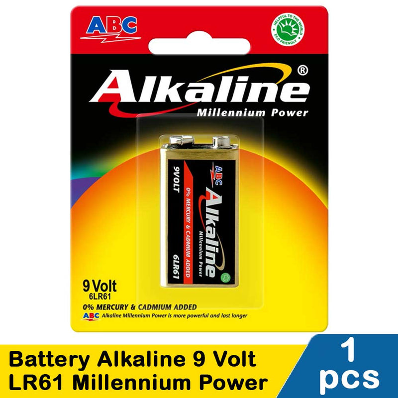 Baterai ABC Alkaline 9V Kotak
